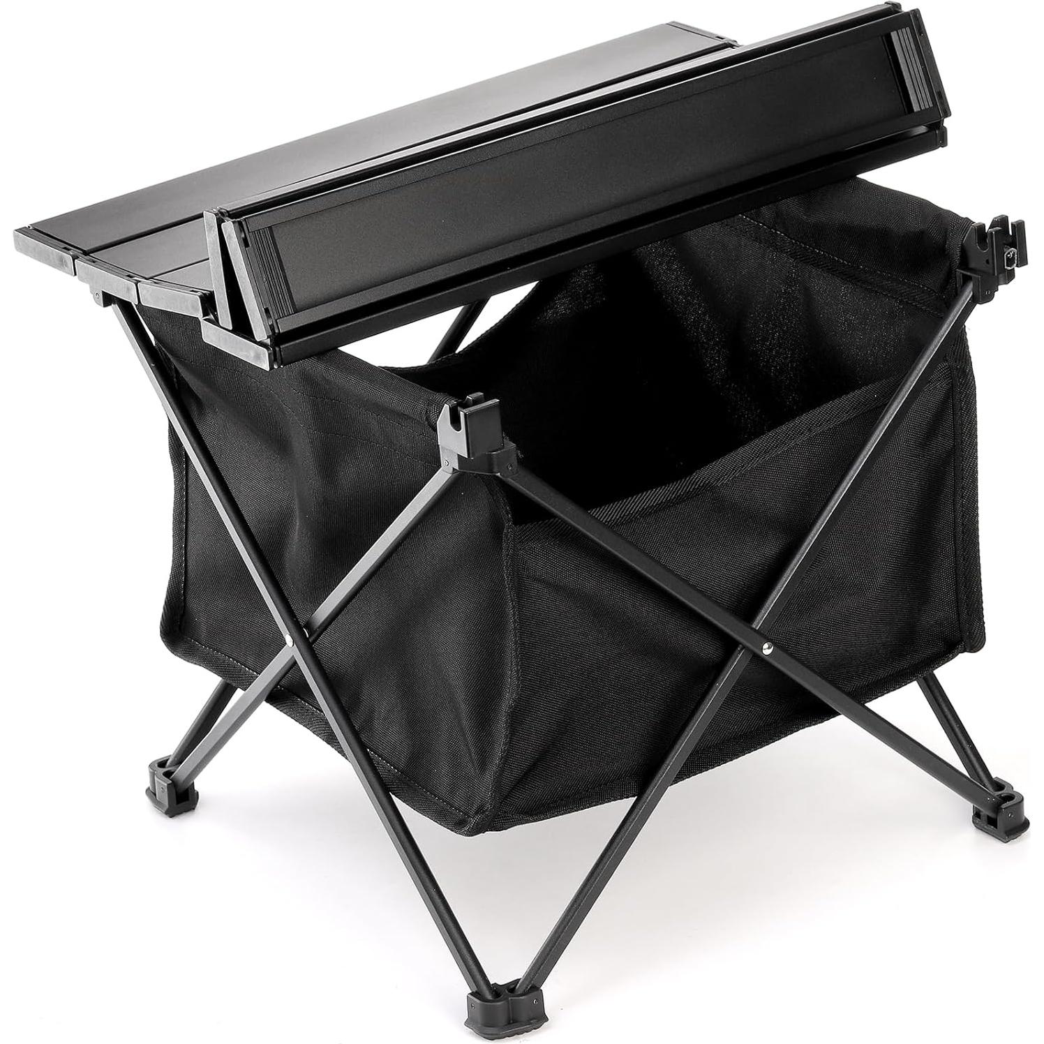 Mesa Plegable de Camping SOUJOY con Bolsa de Almacenamiento