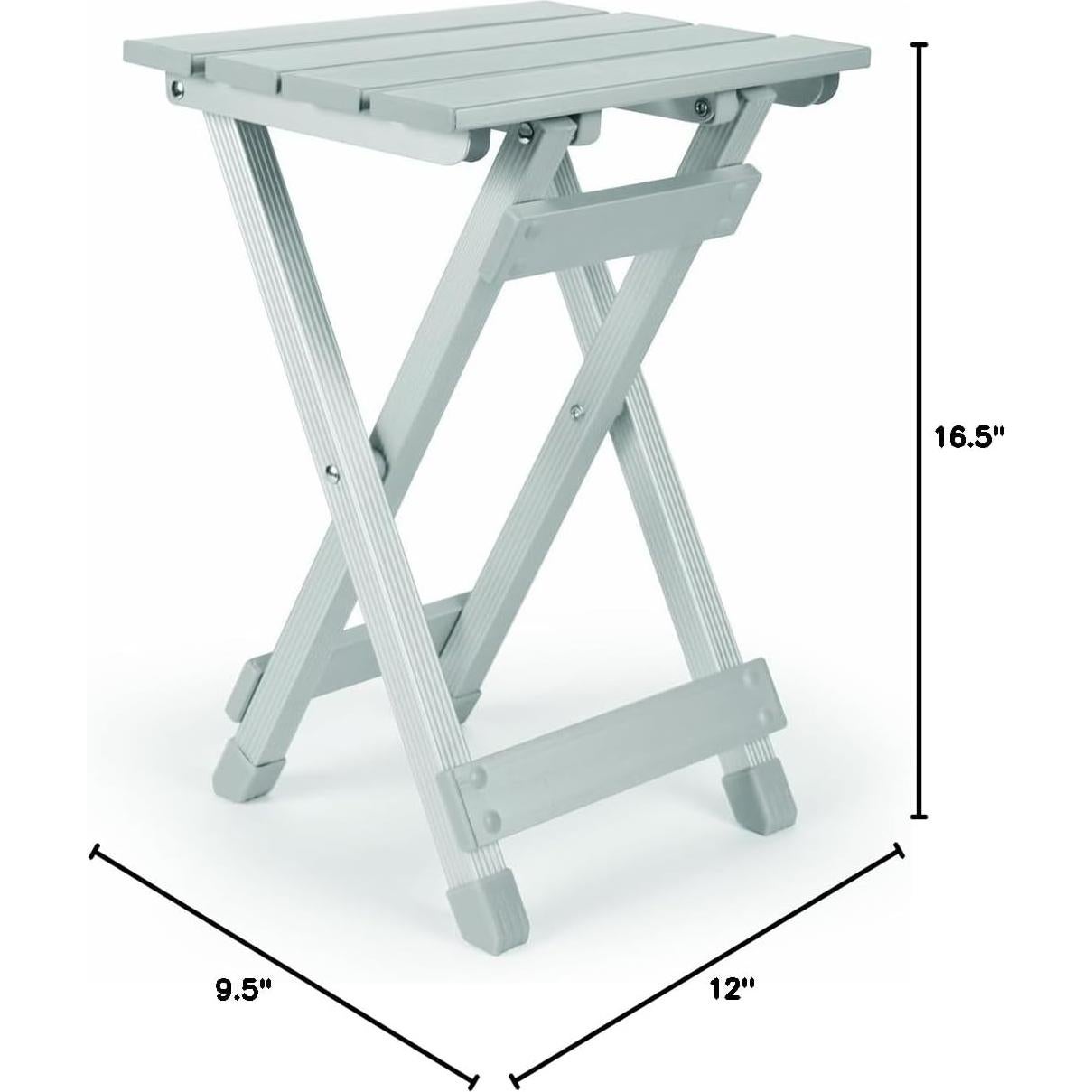 Mesa Lateral Plegable de Aluminio Camco 51890 - 30x22cm