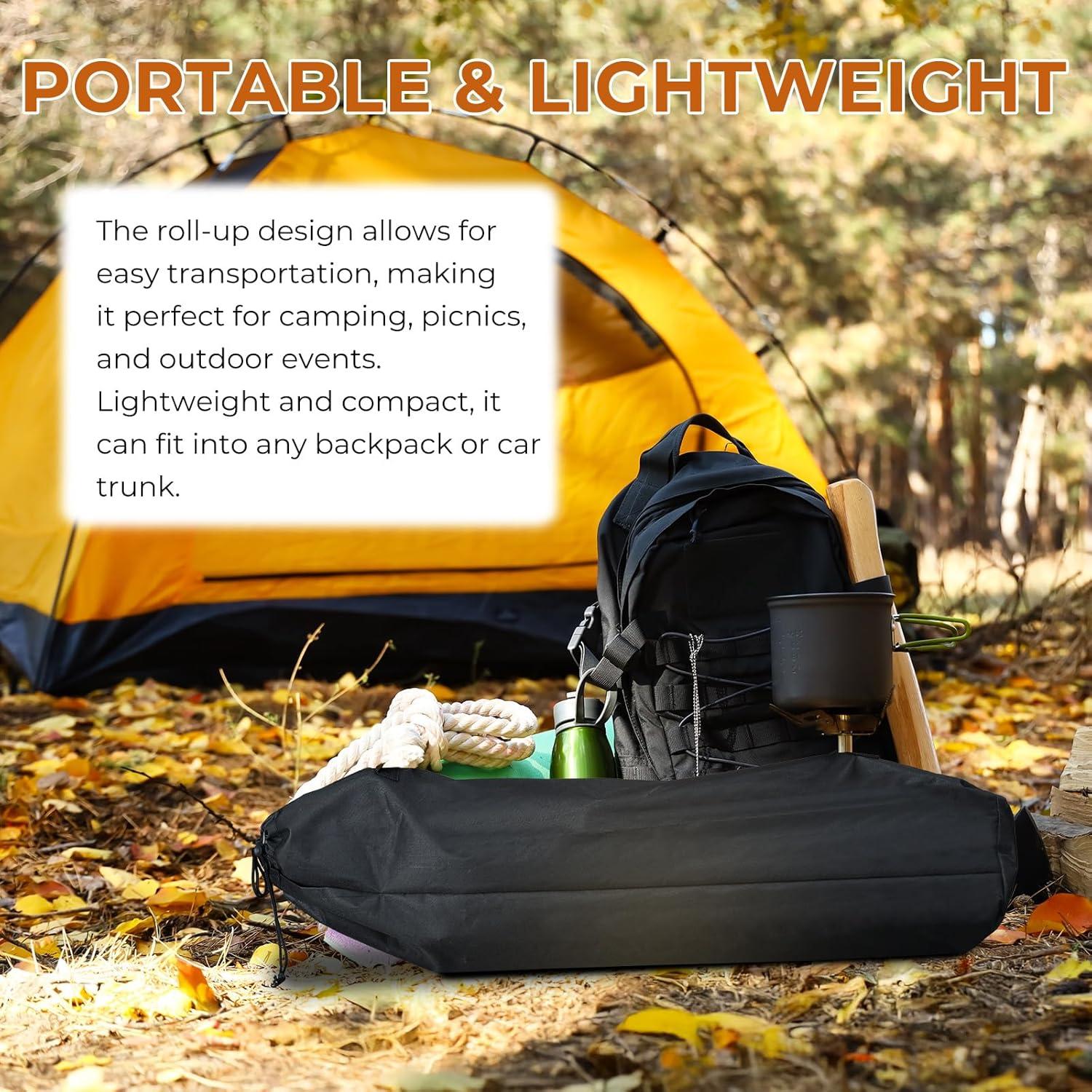 Mesa de Picnic Plegable Outvita 95 cm para Exterior