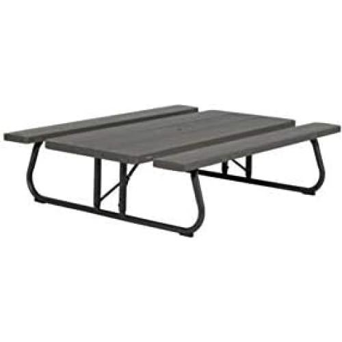 60112 6 ft (1.83 m) Picnic Table (Brown)