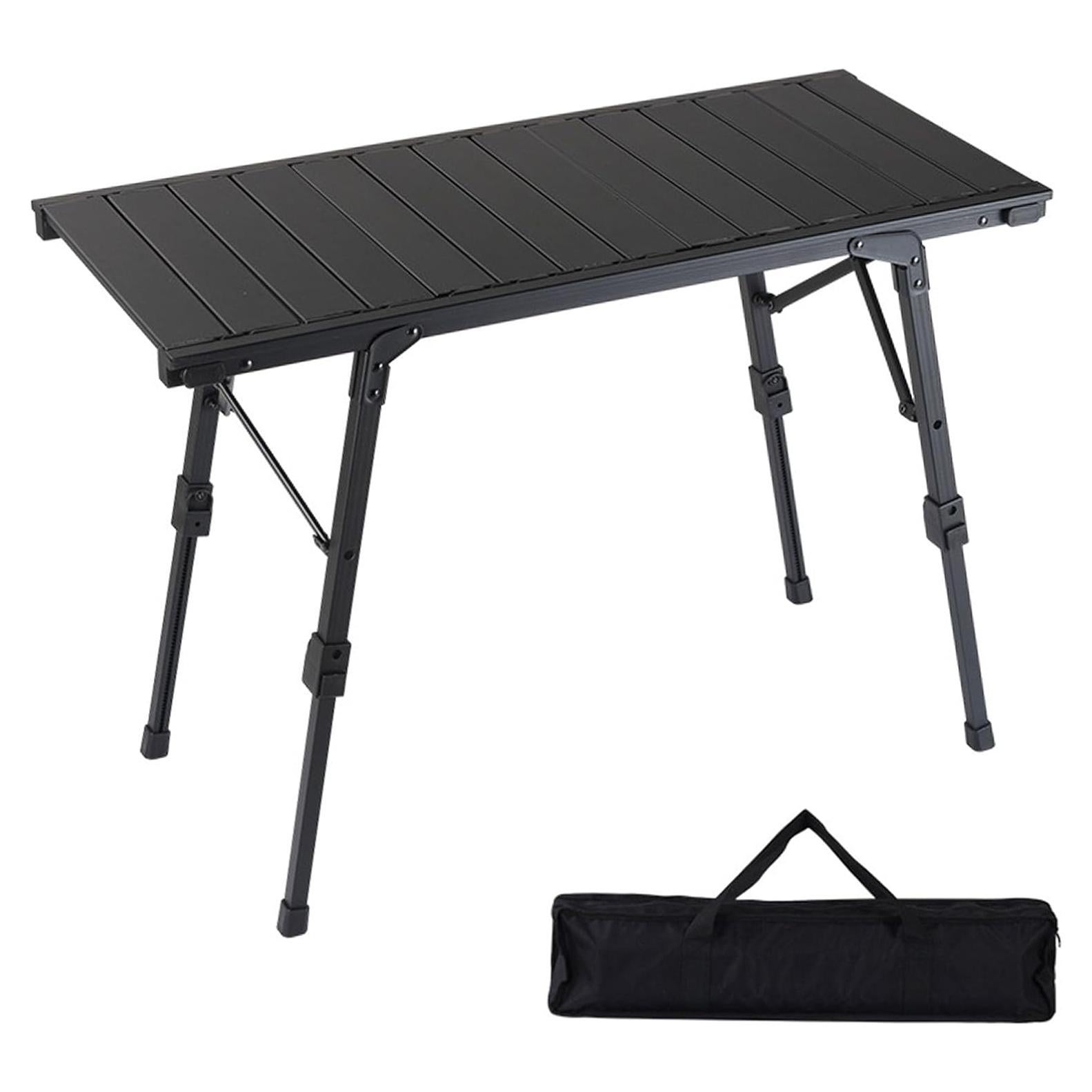 Mesa de Camping Plegable HIKISM HKT-5 Aluminio Ajustable