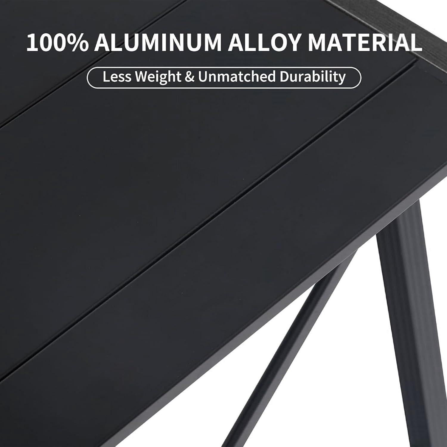 Mesa de Camping Plegable HIKISM HKT-5 Aluminio Ajustable