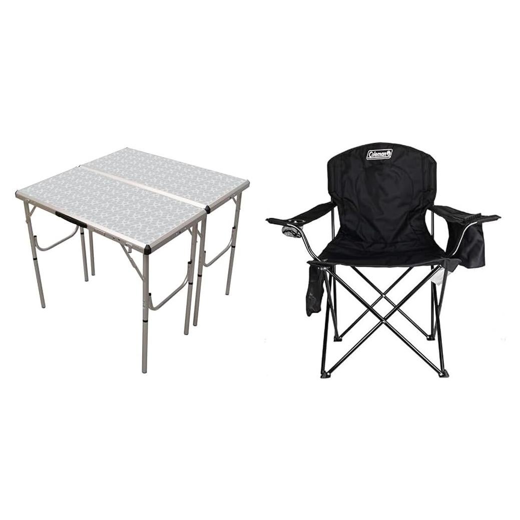 Mesa y Silla Plegable 4 en 1 Coleman Charles con Enfriador