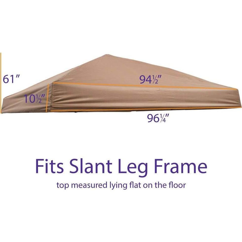 IMPACT CANOPY Pop up Canopy Replacement TOP ONLY, Khaki