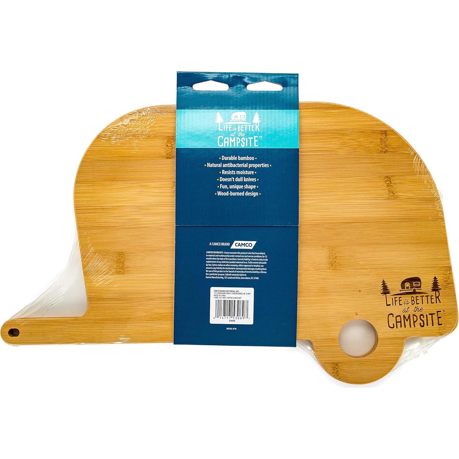 Tabla de Cortar de Bambú Camco 53089 RV 43.8x25.7cm