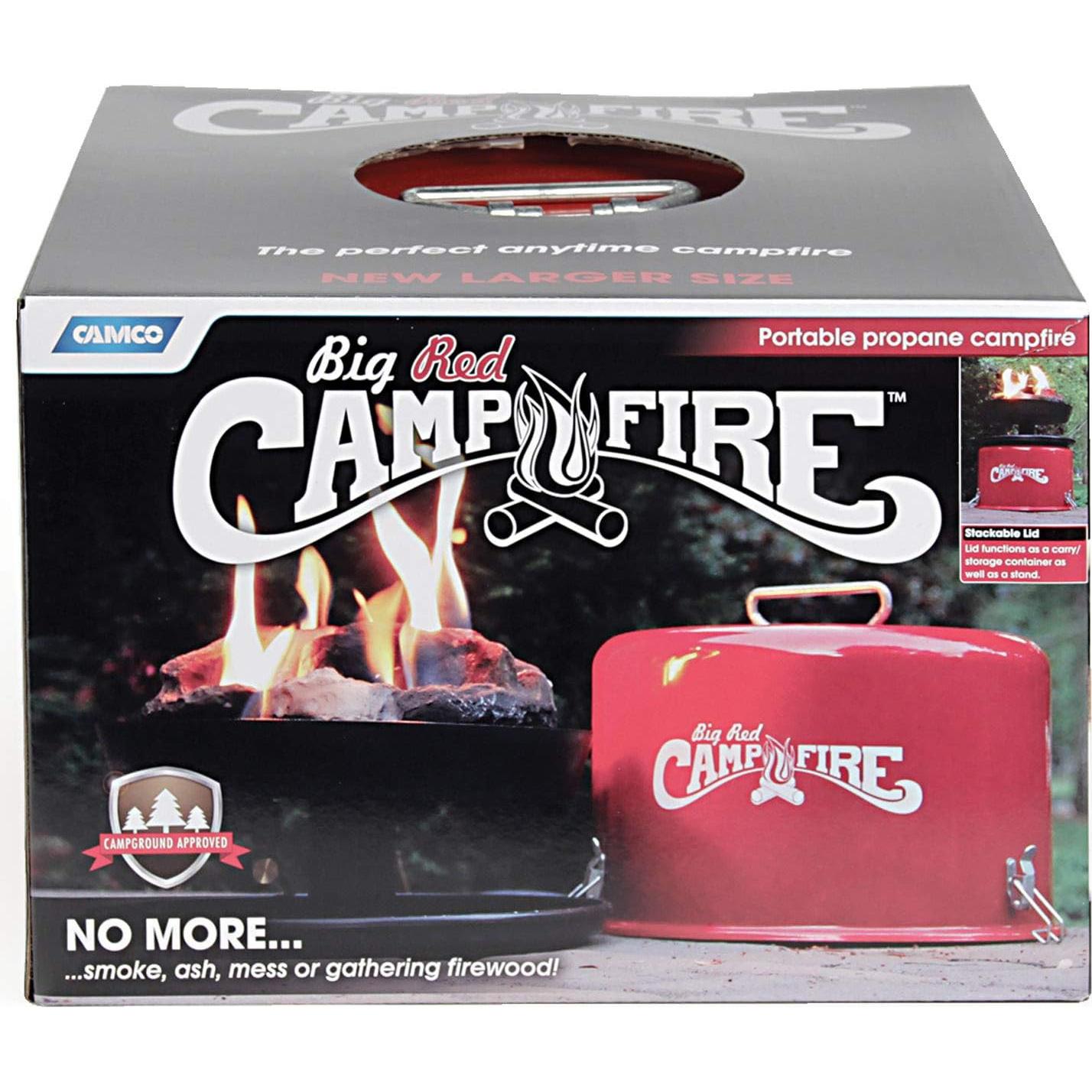 Calentador de Propano Camco 33.66 cm para Camping Rojo