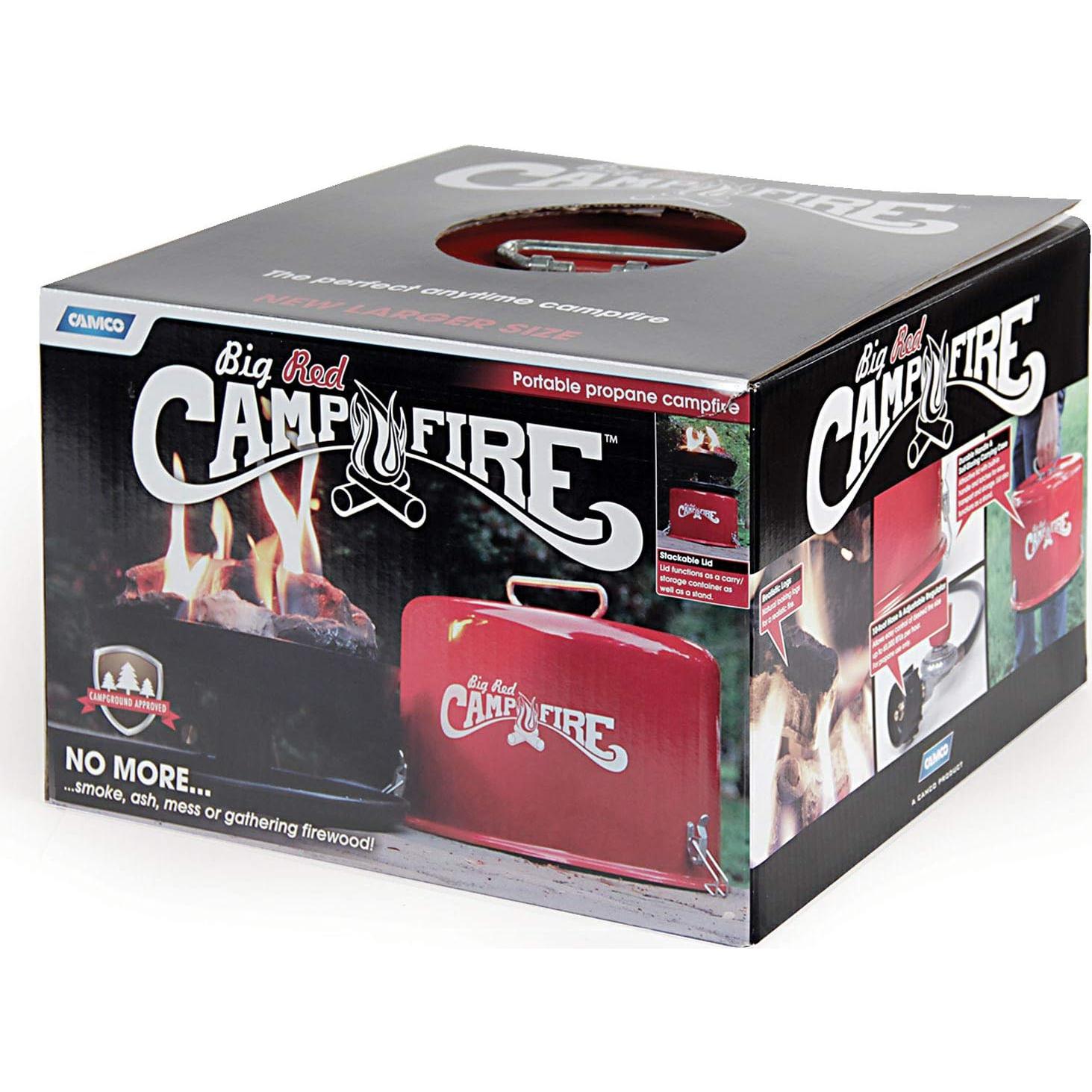 Calentador de Propano Camco 33.66 cm para Camping Rojo