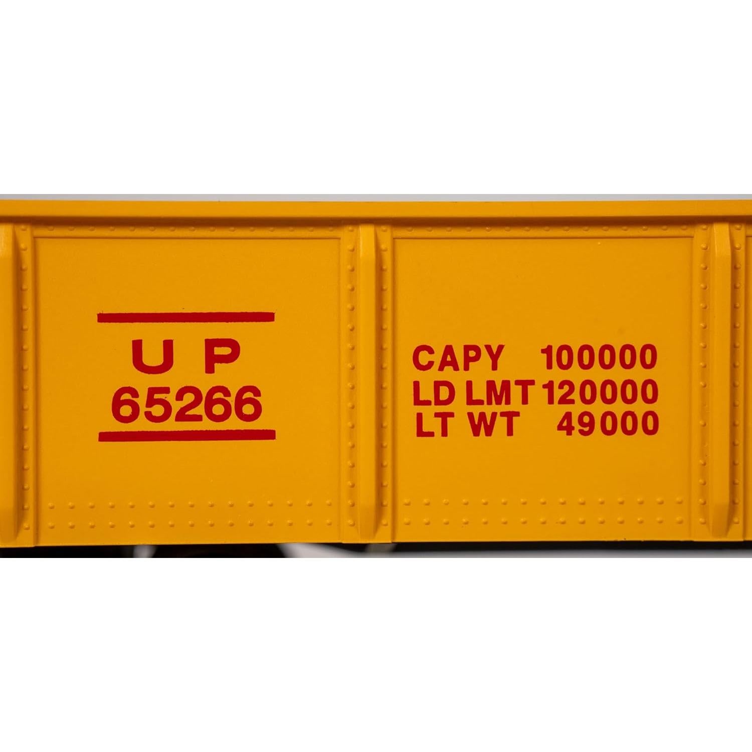 Carro de góndola HO Bachmann Union Pacific #65266 108g