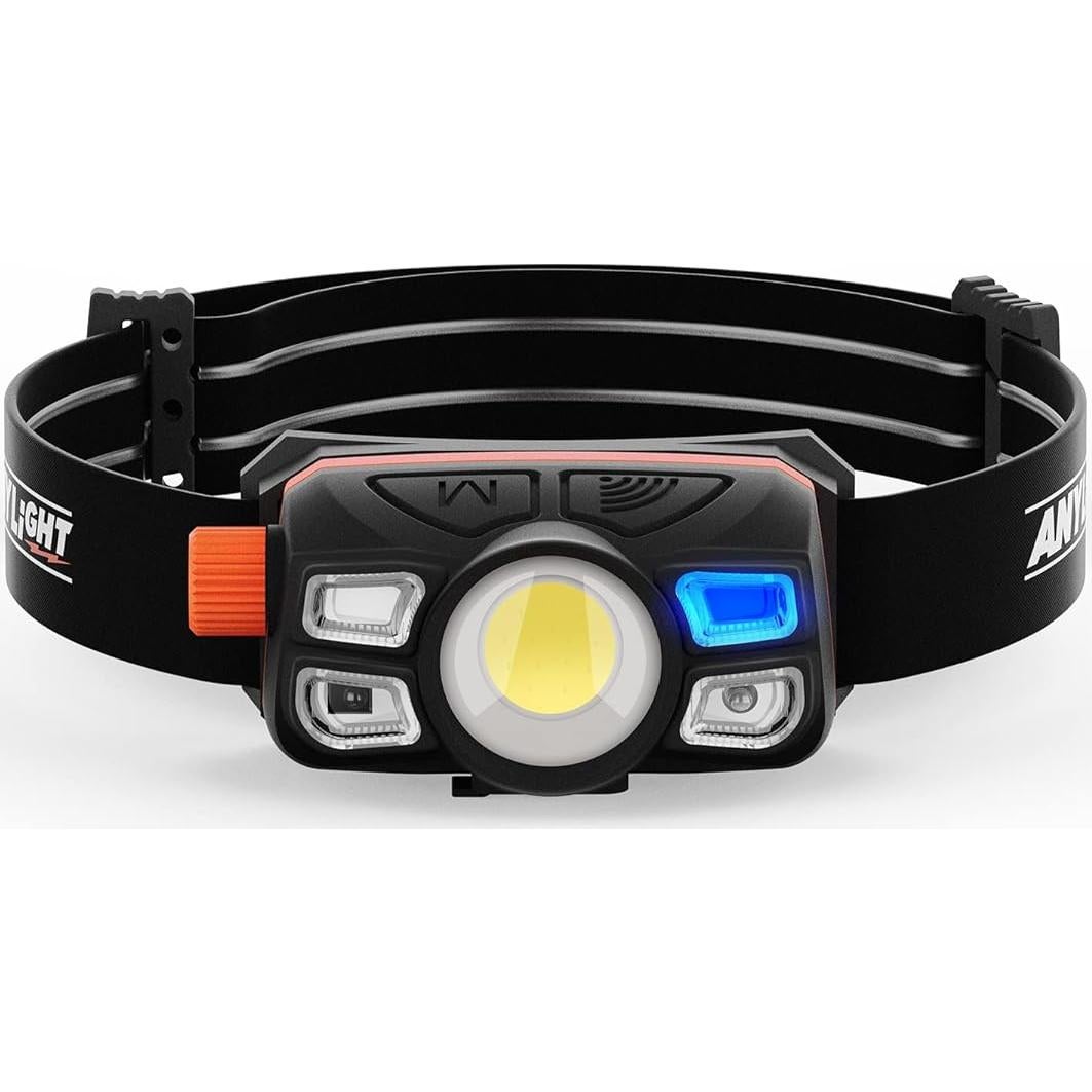 Linterna Frontal LED Recargable Anylight JF300801 500 Lúmenes