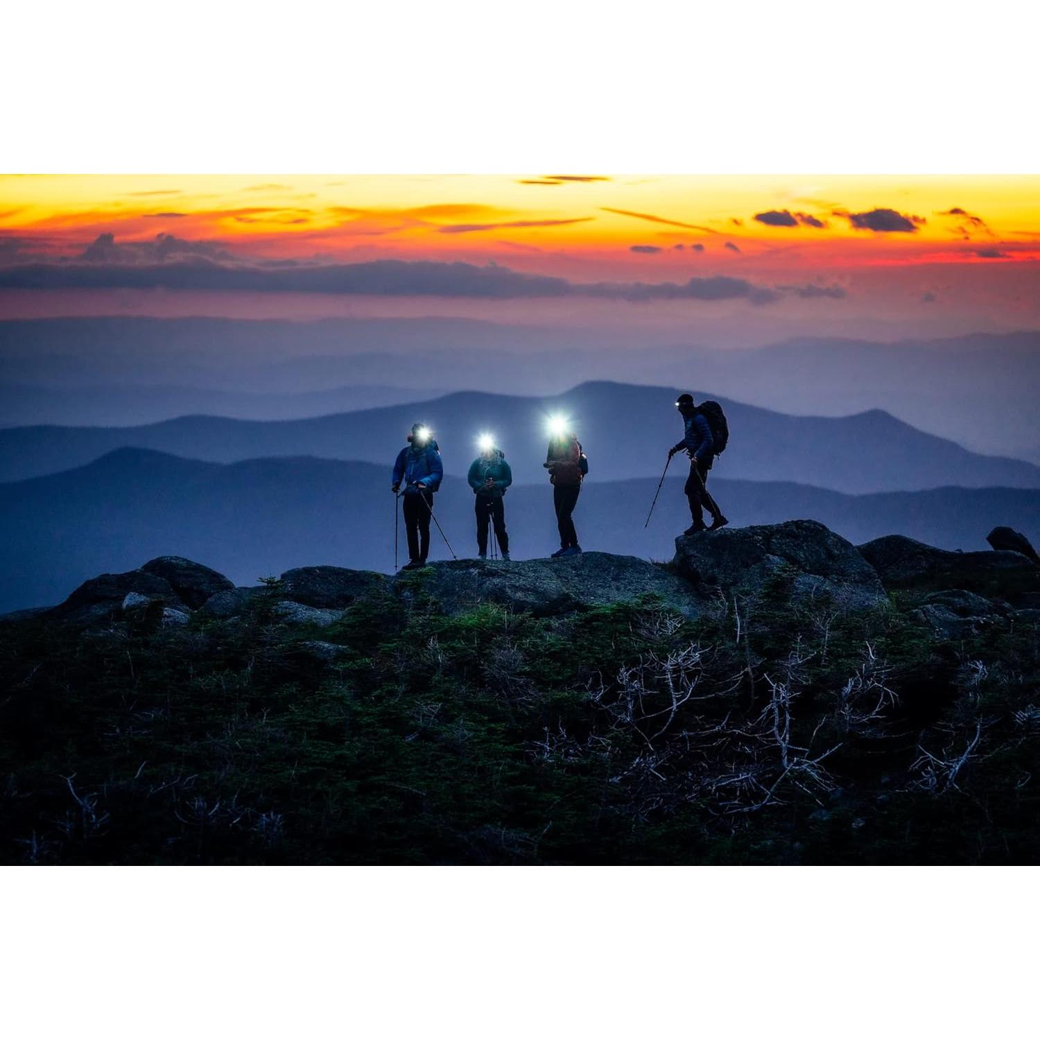 Lámpara Frontal PETZL ACTIK 450 Lúmenes Impermeable Gris