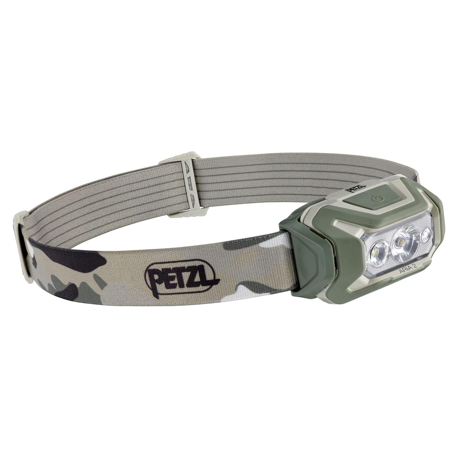 Linterna Frontal PETZL ARIA 2 RGB 450 Lúmenes Impermeable