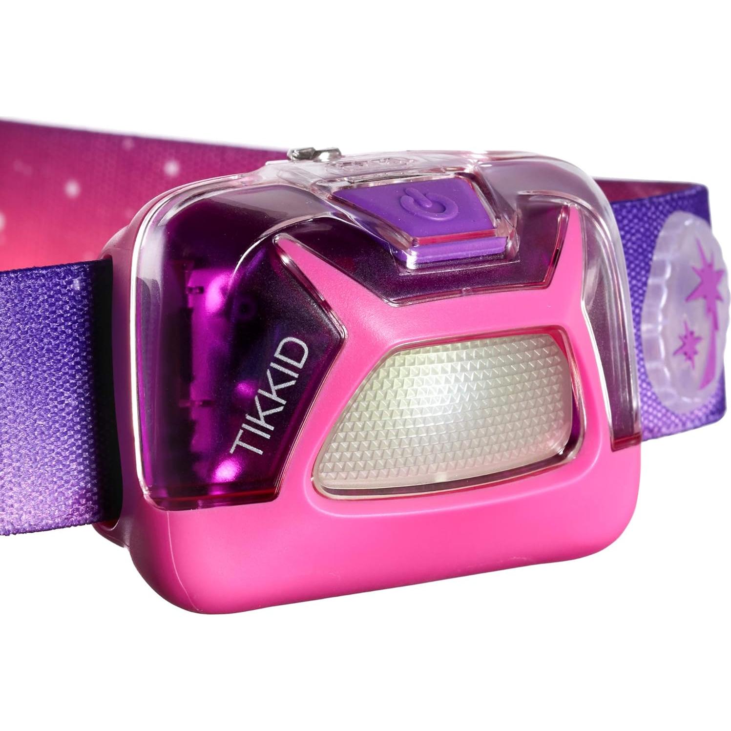 Linterna Frontal PETZL TIKKID 20 Lúmenes Rosa para Niños