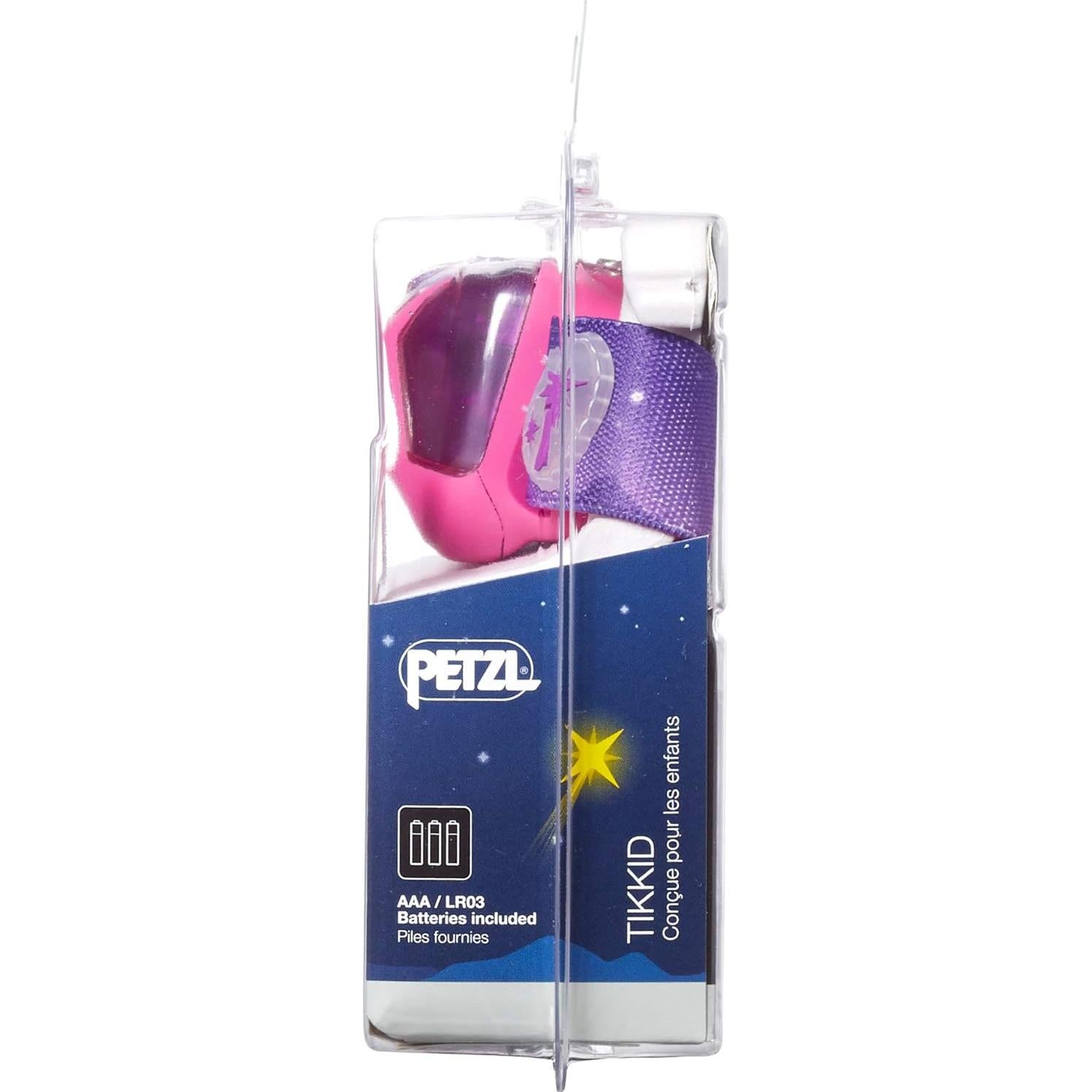 Linterna Frontal PETZL TIKKID 20 Lúmenes Rosa para Niños