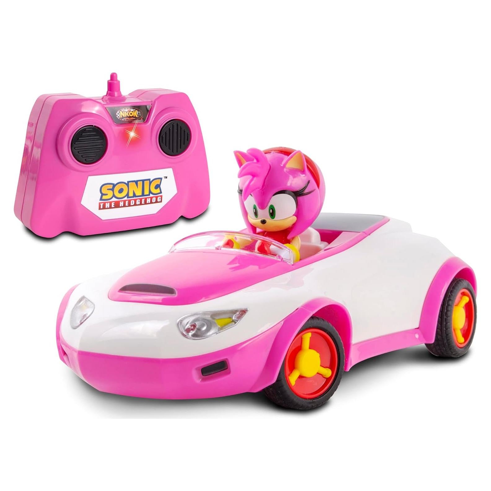 Coche RC Amy Rose 1:28 NKOK - Sonic Team Racing 16.5 cm