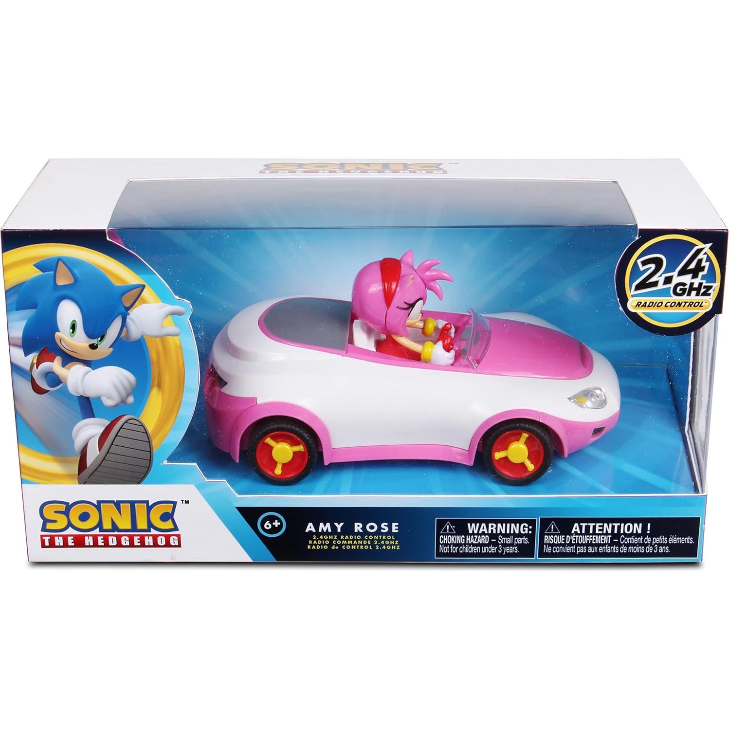 Coche RC Amy Rose 1:28 NKOK - Sonic Team Racing 16.5 cm