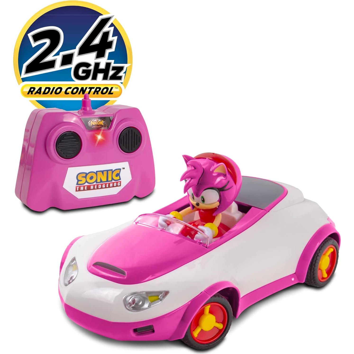 Coche RC Amy Rose 1:28 NKOK - Sonic Team Racing 16.5 cm