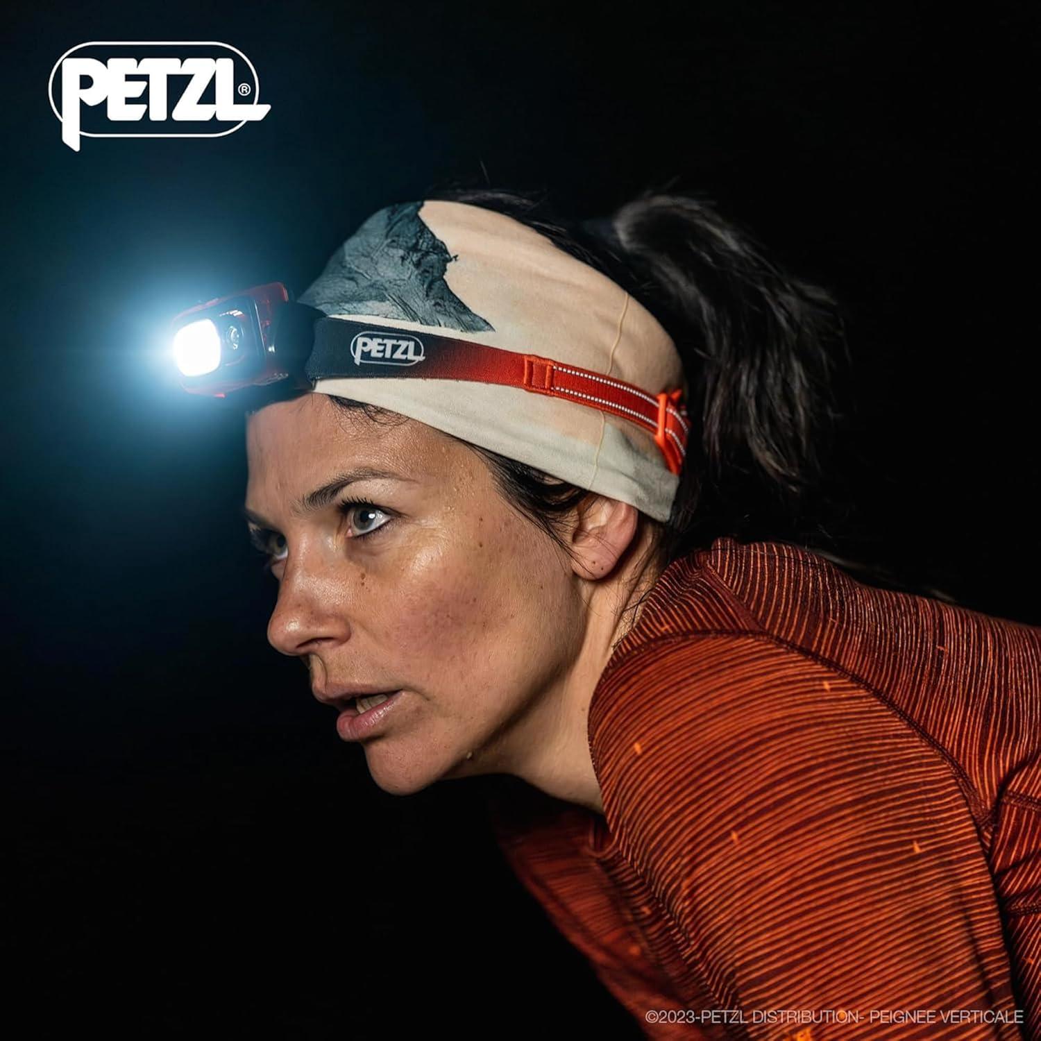Linterna Frontal PETZL Swift RL Naranja 1100 Lúmenes LED