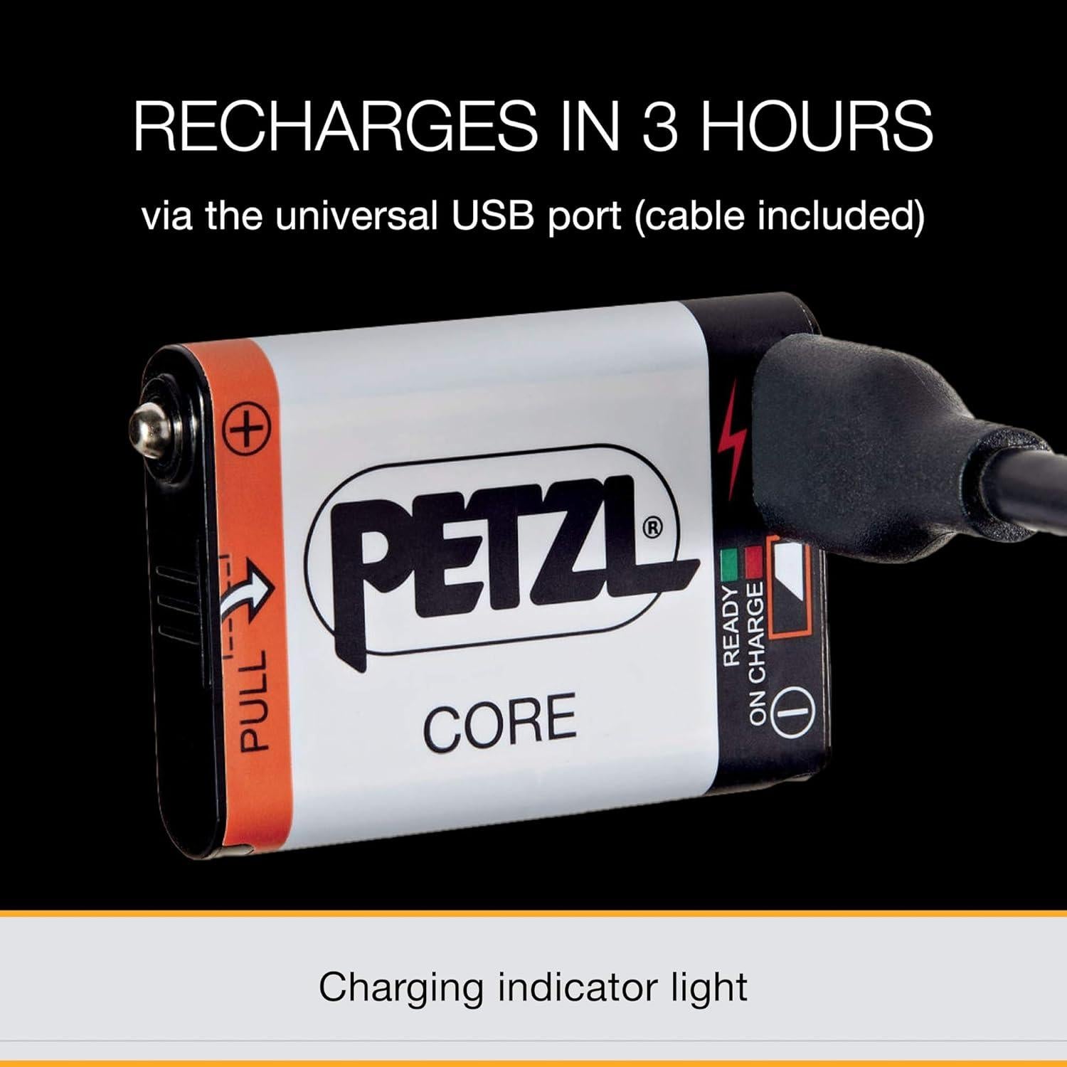 Batería Recargable Petzl ACCU CORE 1250 mAh para Linternas
