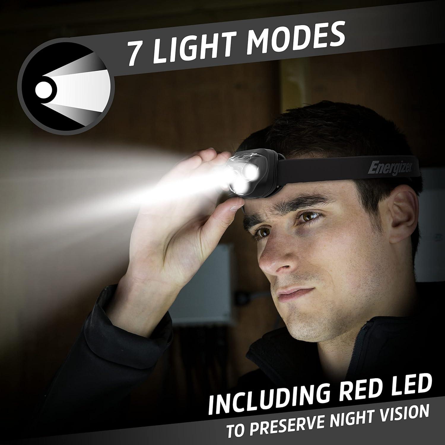 Linternas Frontales Energizer PRO260 - Paquete de 4, 260 Lúmenes