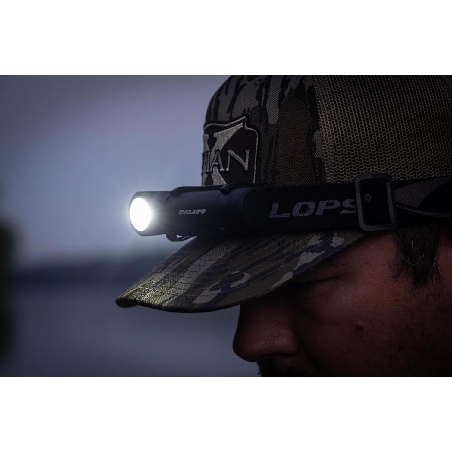 Linterna Frontal Hades Cyclops 1000 Lúmenes LED Recargable