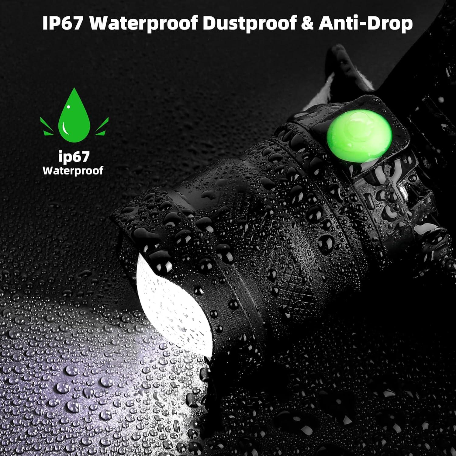 Linterna Frontal LED Samyoung 1000LM 7 Modos IP67 2Pcs