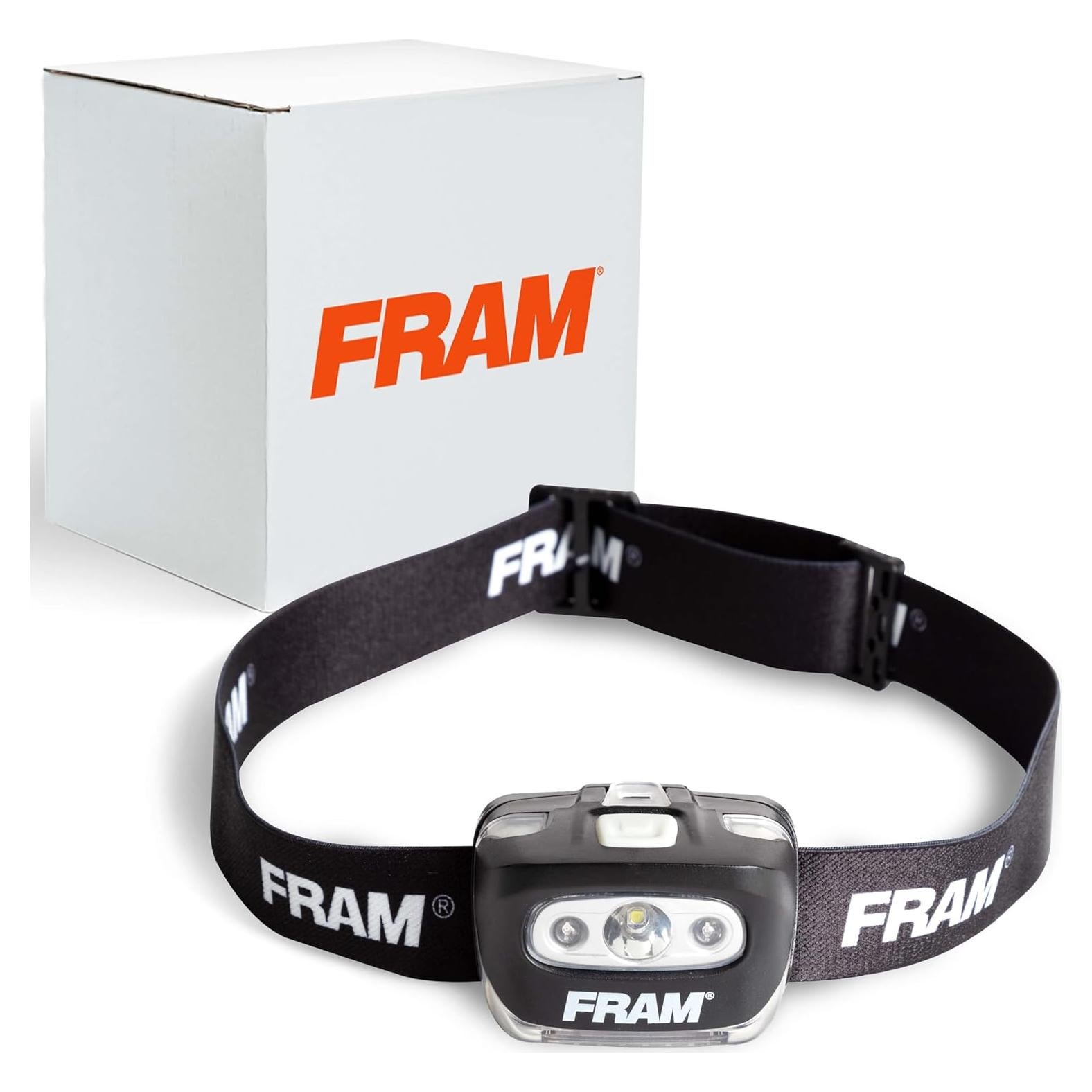 Linterna Frontal FRAM FAC40008 LED Impermeable 7 Modos