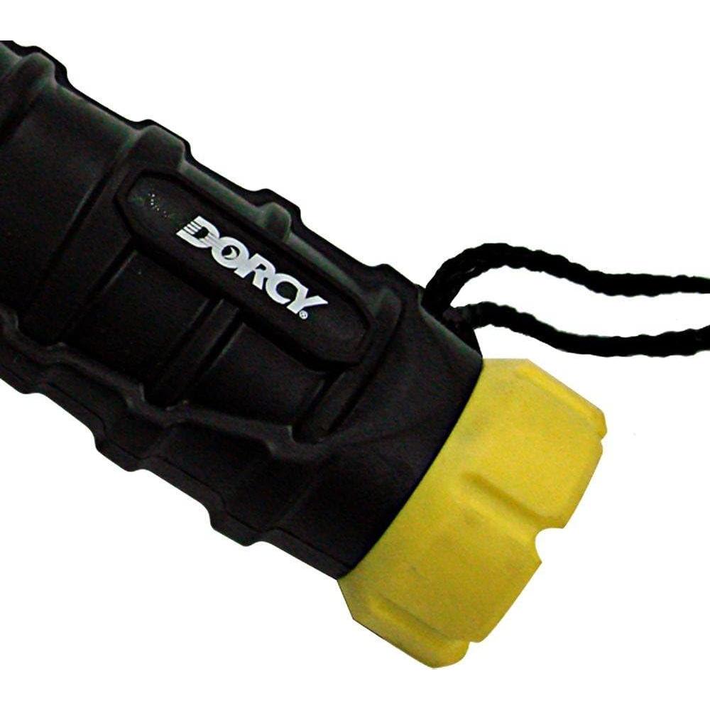 Linterna LED Dorcy 180 lúmenes resistente al agua con agarre