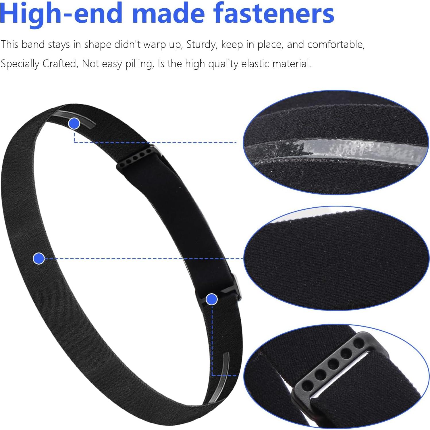 Correa de Cabeza de Linterna Elástica Adabuing 67.31 cm 2PACK