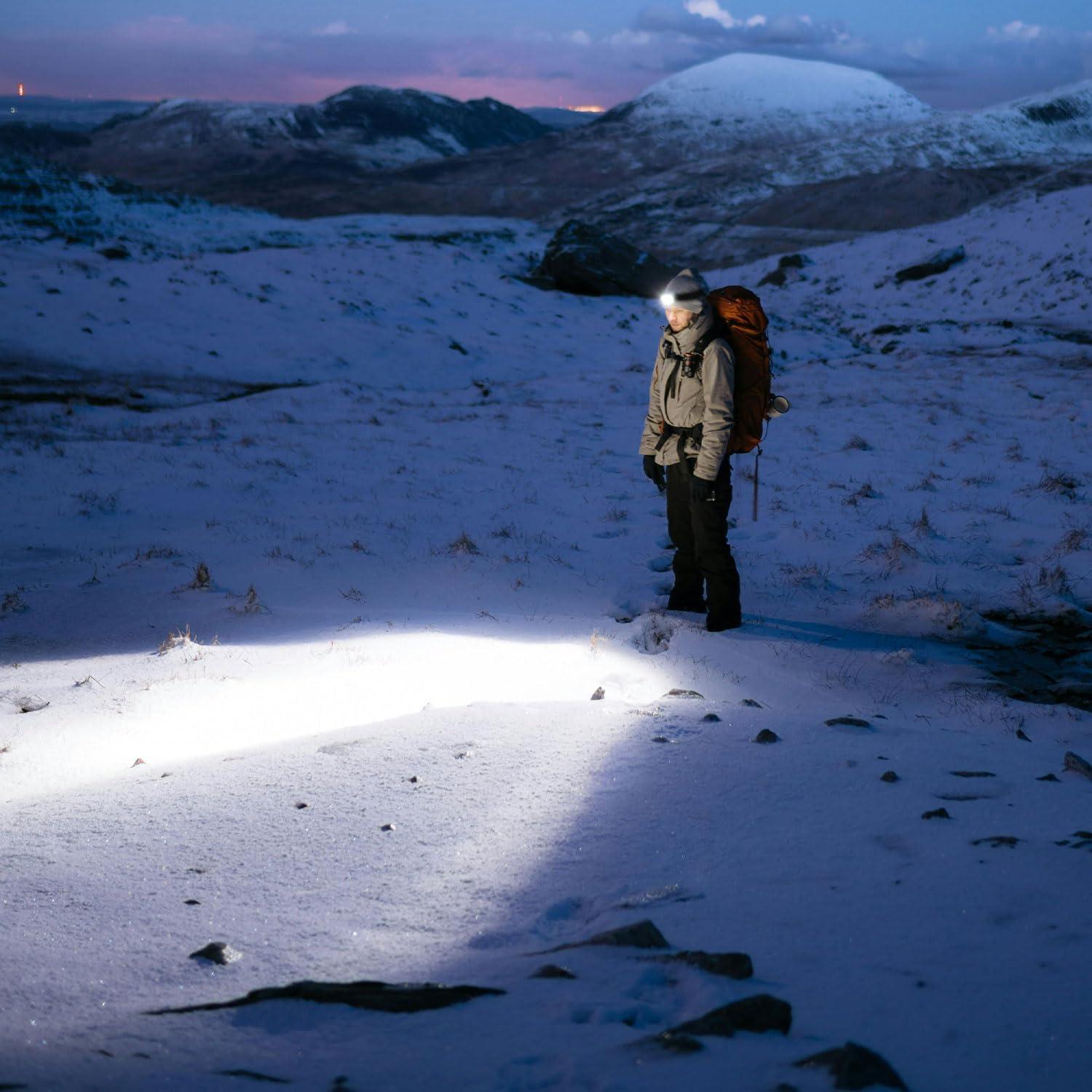 Correa Elástica para Linterna Frontal Tinoaly - Negro