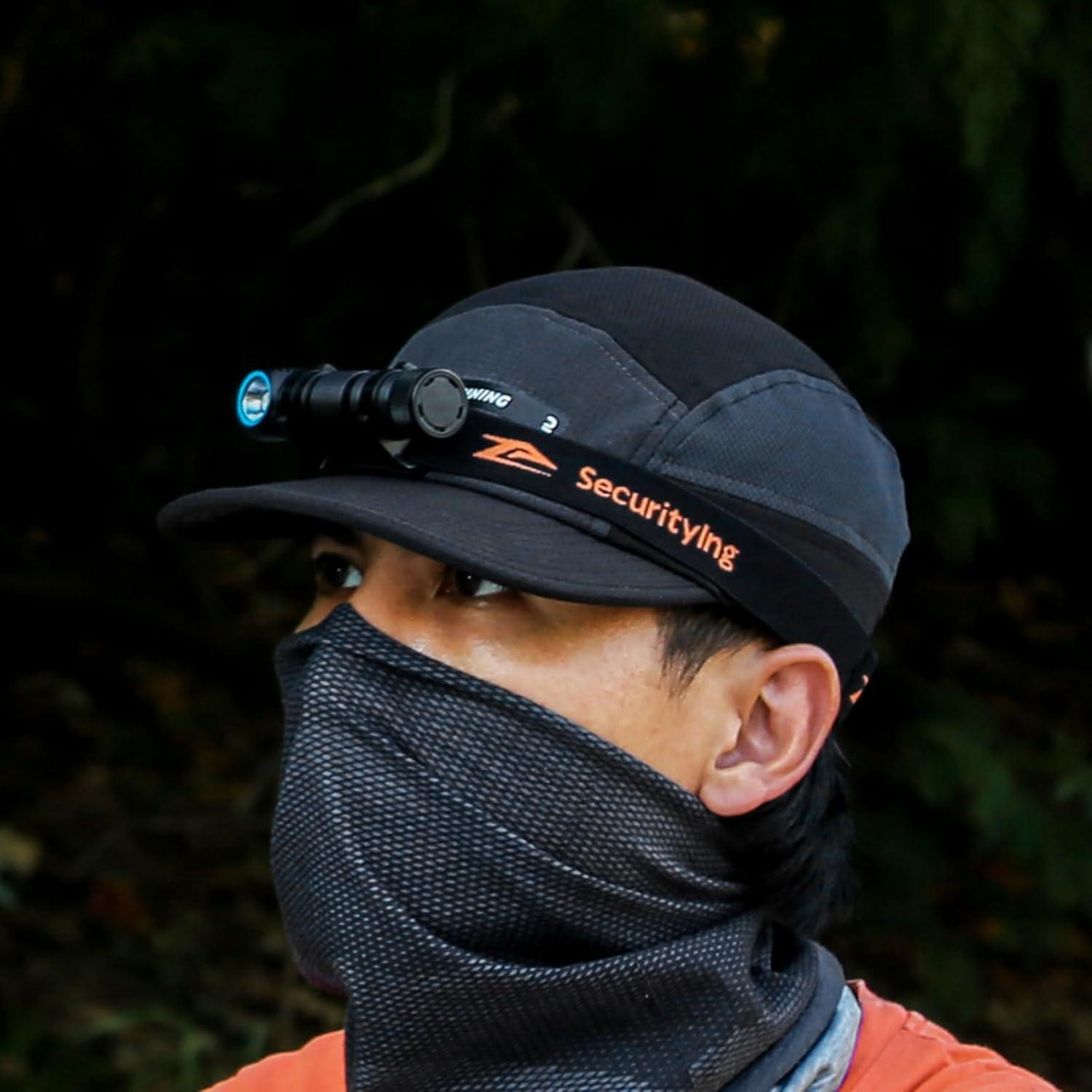 Correa de Linterna Frontal Ajustable SecurityIng 22-26mm