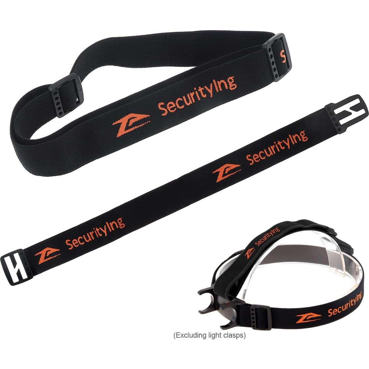 Correa de Linterna Frontal Ajustable SecurityIng 22-26mm