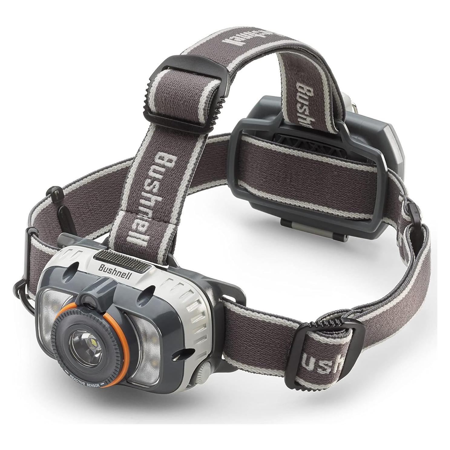 Linterna Frontal Bushnell Rubicon 500L 3AA 5 Modos Caza Camping