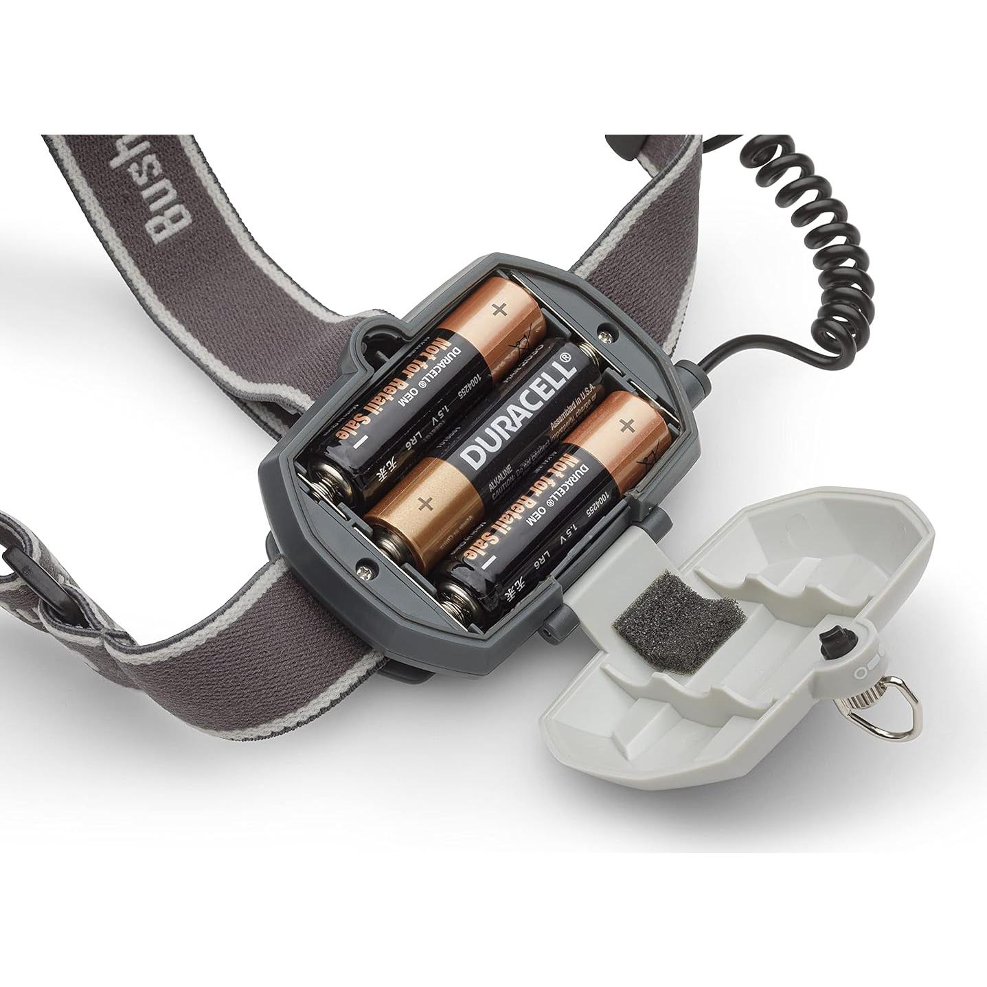 Linterna Frontal Bushnell Rubicon 500L 3AA 5 Modos Caza Camping