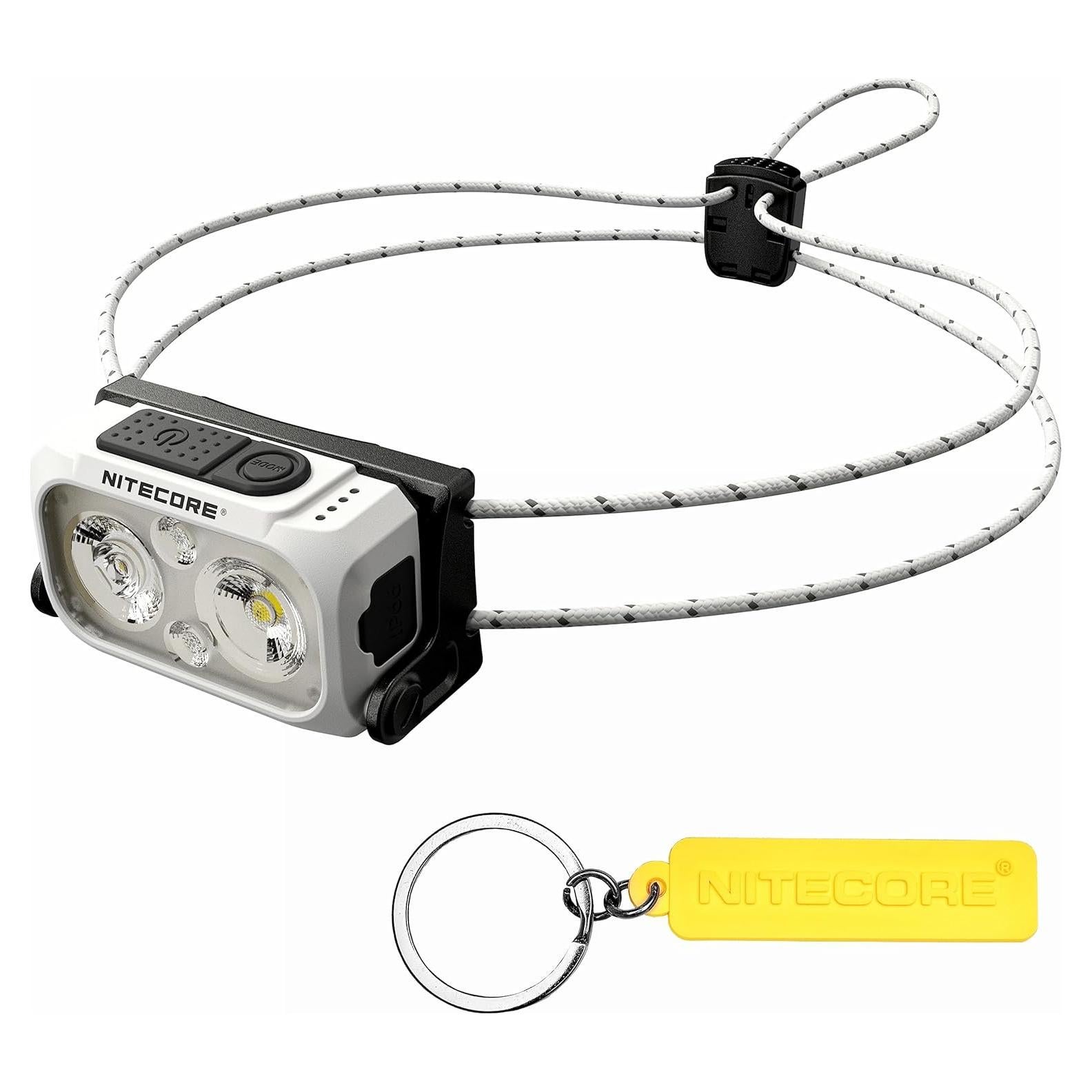 Linterna Frontal Nitecore NU21 360 Lúmenes USB-C Blanca