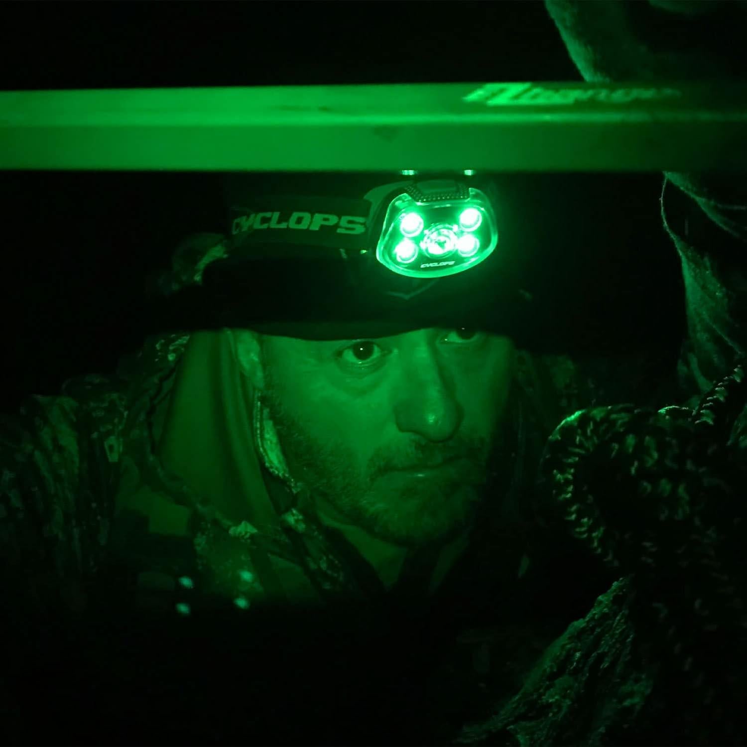 Linterna Frontal Cyclops Force XP 350 Lúmenes Resistente al Agua