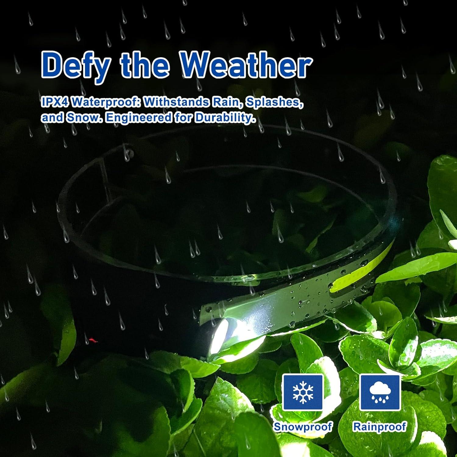 Linterna Frontal Recargable Nessciera LX200 400 Lúmenes 5 Modos