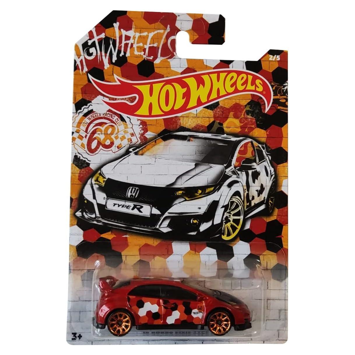 Hot Wheels Coche a Escala 1:64 Honda Civic 2016 Coleccionista
