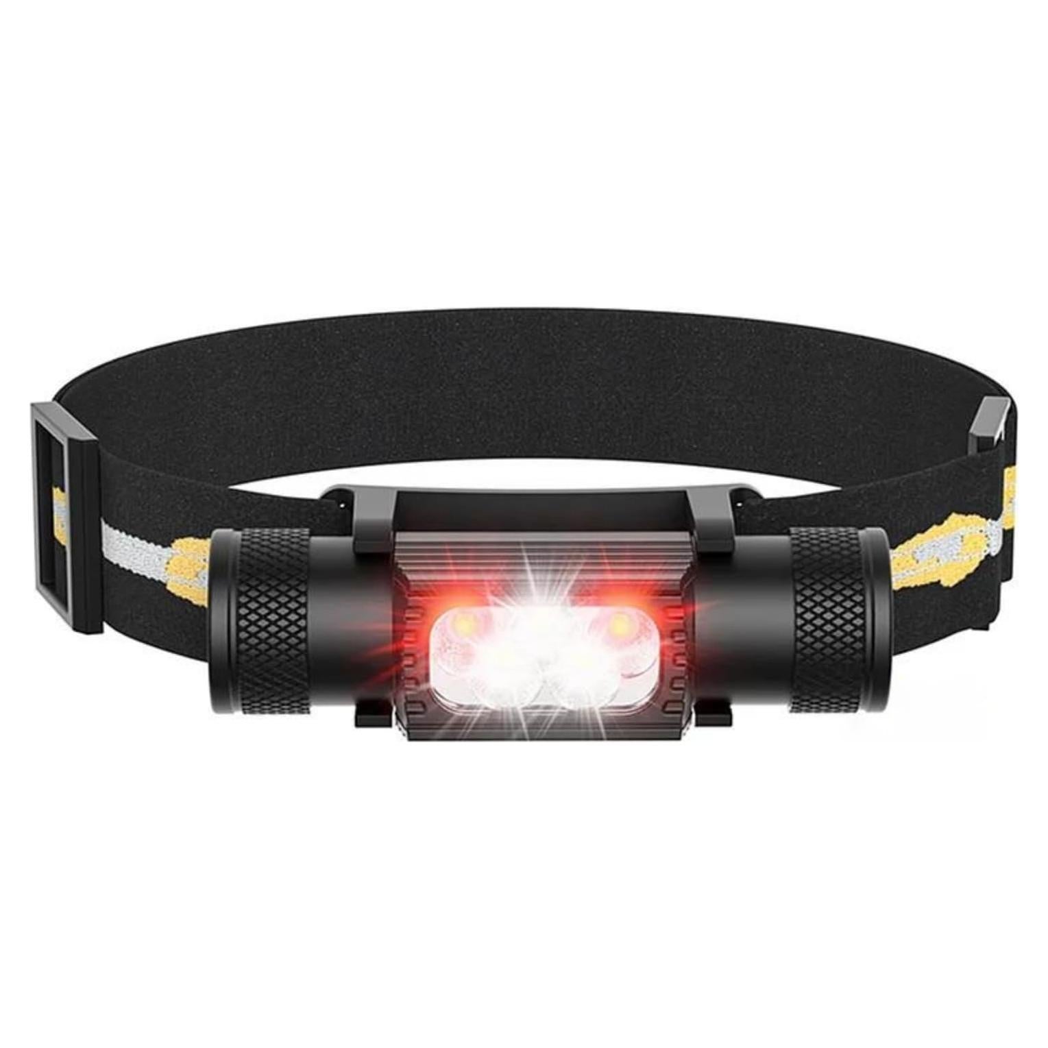 Linterna Frontal Recargable Sofirn H05B 1200 Lúmenes Luz Roja