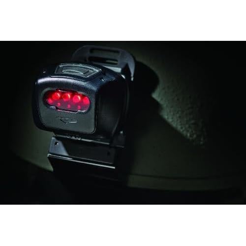 Linterna Frontal Táctica Princeton Tec Quad 78 Lúmenes Negra