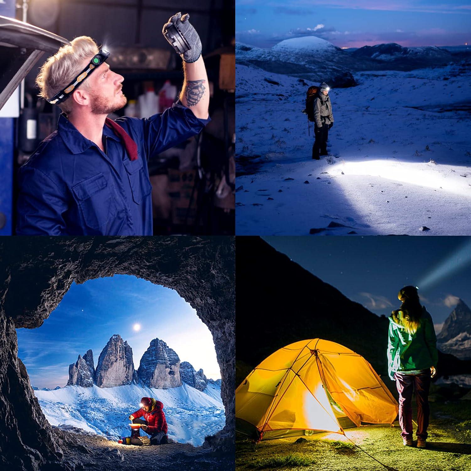 Linterna Frontal Recargable Sofirn D25L 1000 Lúmenes LED