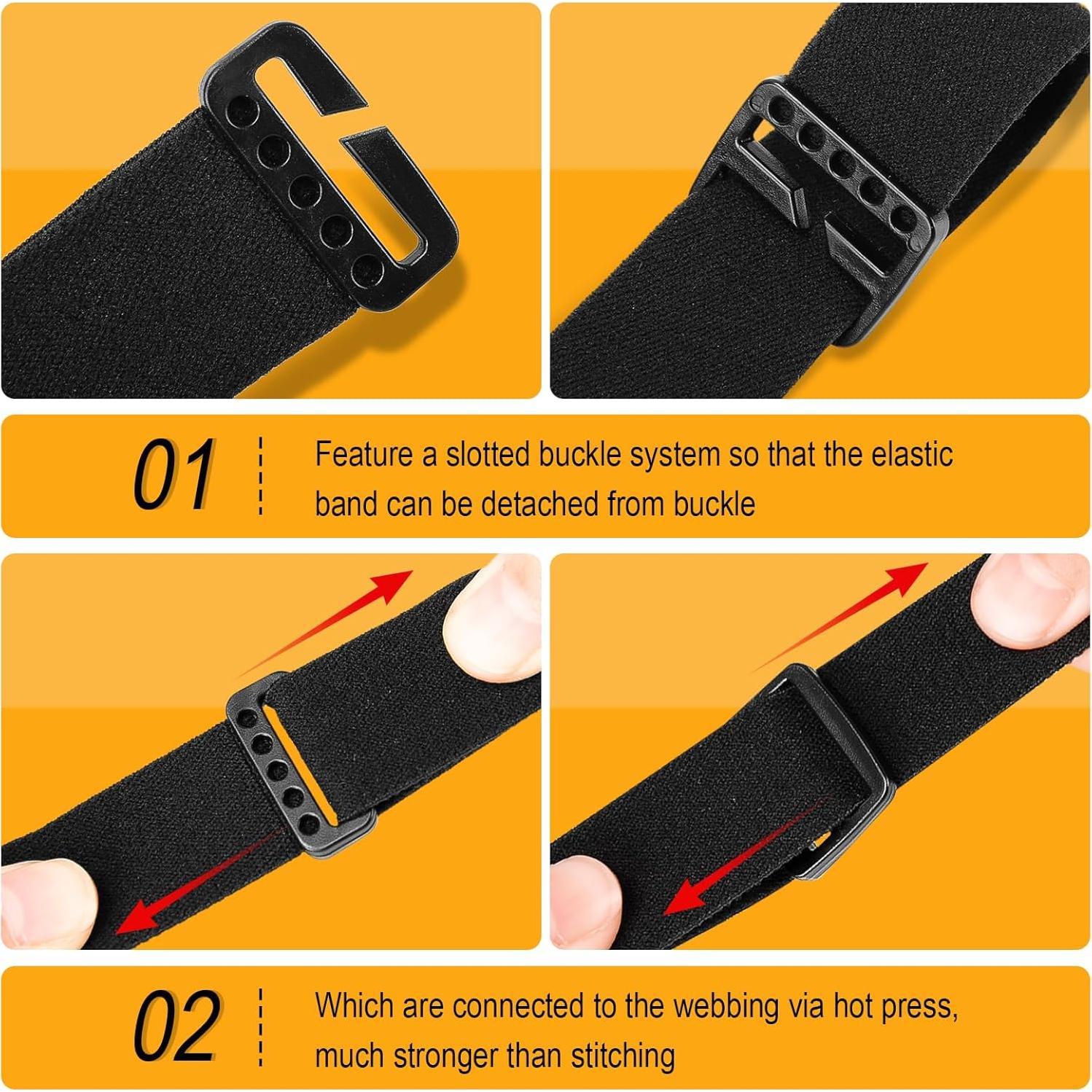 Correa Elástica para Linterna Frontal Dairrr Fuuu 65 cm