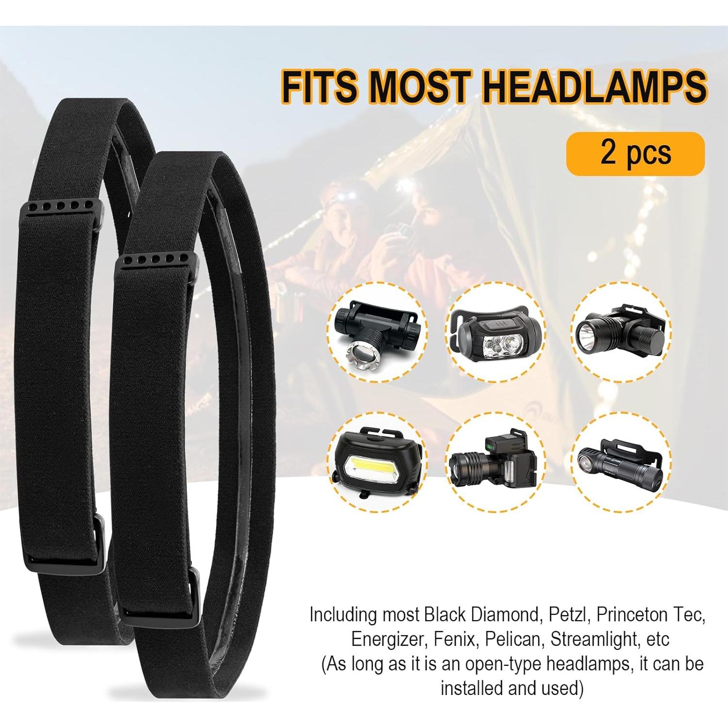 Correa Elástica para Linterna Frontal Dairrr Fuuu 65 cm