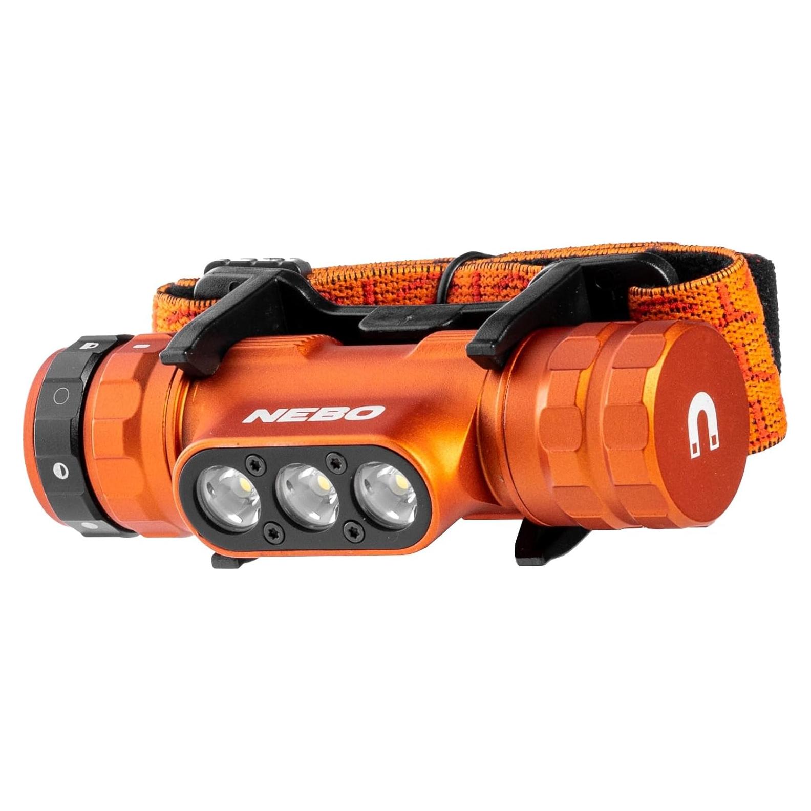 Linterna Frontal LED NEBO HL1000 Recargable 1000 Lúmenes