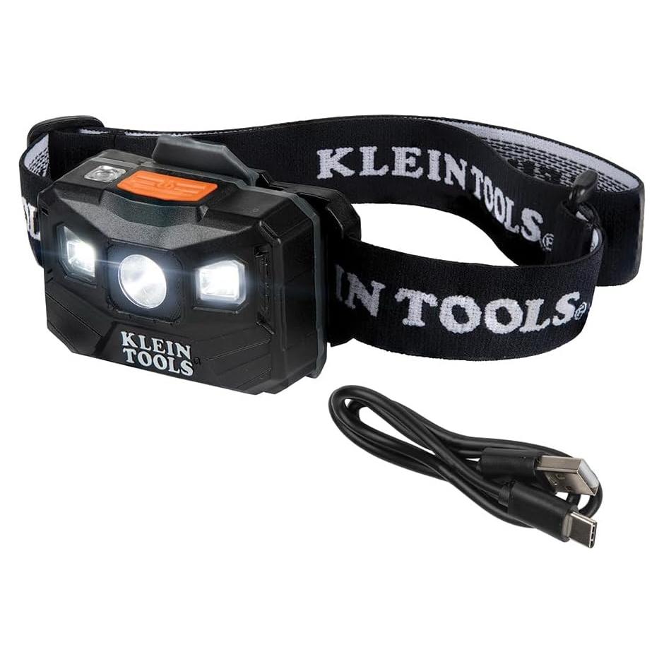 Linterna Frontal Recargable Klein Tools 56048 400 Lúmenes