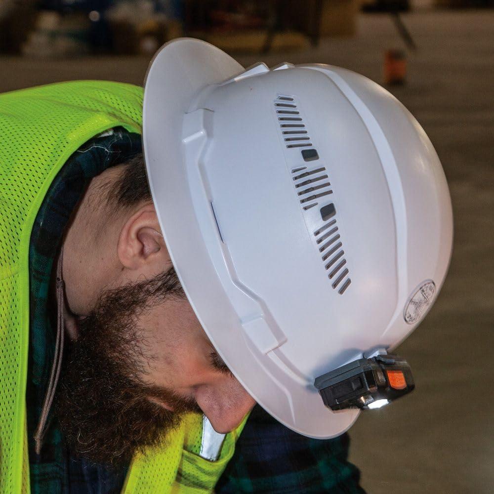 Linterna Frontal Recargable Klein Tools 400 Lúmenes LED