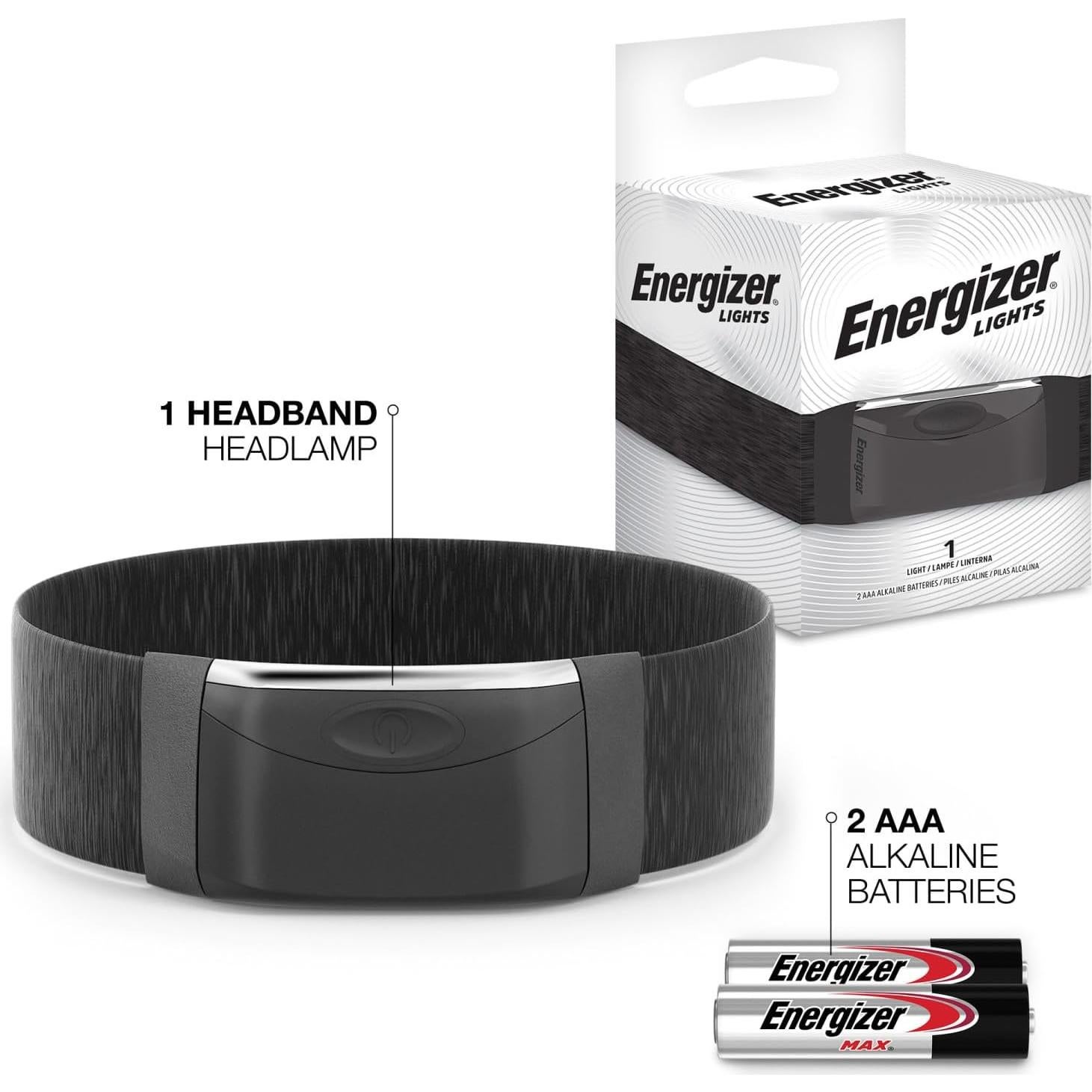 Linterna de Cabeza Energizer LED 100 Lúmenes Resistente