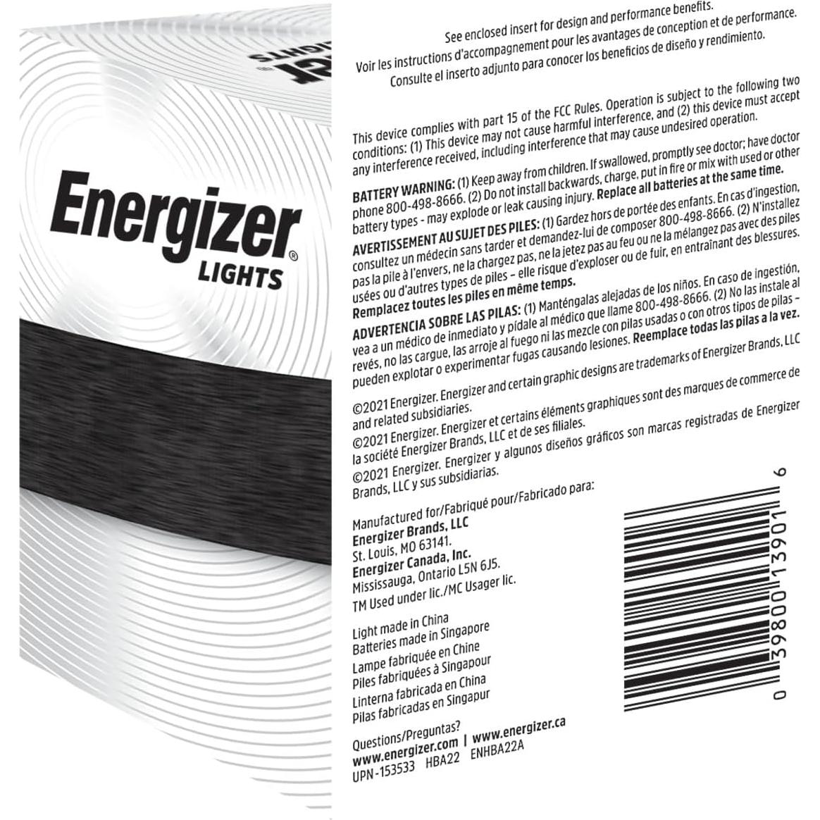 Linterna de Cabeza Energizer LED 100 Lúmenes Resistente