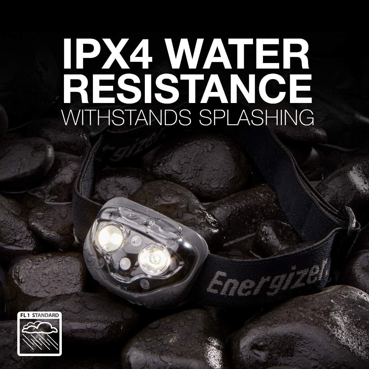 Energizer LED Headlamps (2-Pack) - PRO and Pro360 Models - Water Resistant and Durable Head Lights for Outdoors, Camping, Running