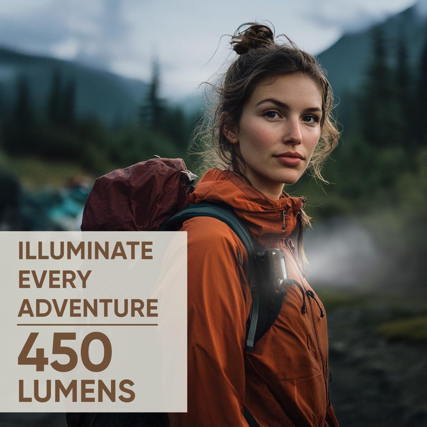 Luz LED recargable Energizer Jeep, 450 lúmenes, multiusos