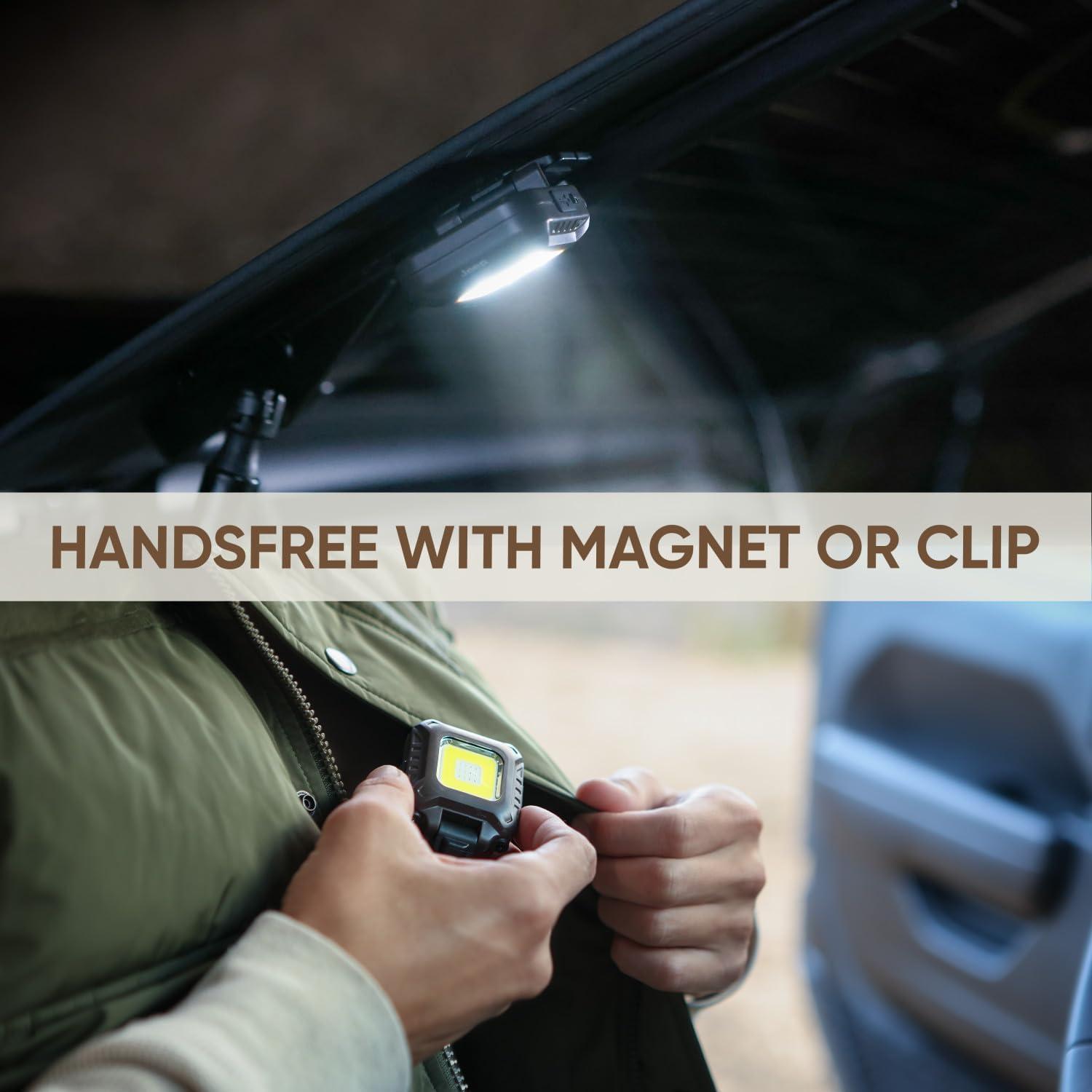 Luz LED recargable Energizer Jeep, 450 lúmenes, multiusos